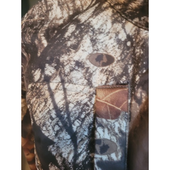 Red Head Realtree Jacket Mens Medium Brown Orange Camo Reversible Full Zip - Picture 3 of 10